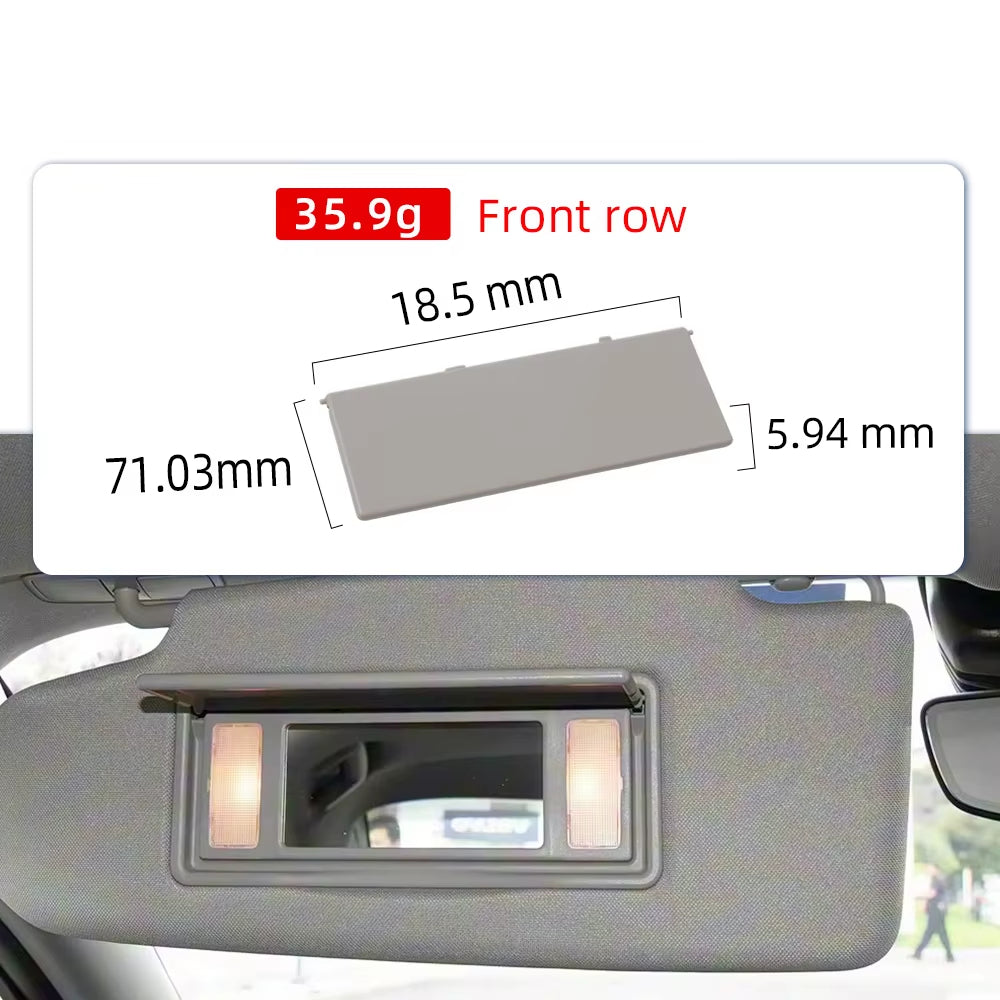 Grey Slatted Car Sun Visor Vanity Mirror Cover for Volvo S60L 2014-2019 High Quality Auto Interior Part 39822685 0 sold byGuailihuAutoParts St... (4.9 | 5