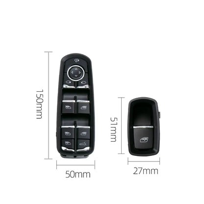 Car Electric Power Window Panel Master Control Switch For Porsche Panamera Cayenne Macan 2011-2016 Window Regulator