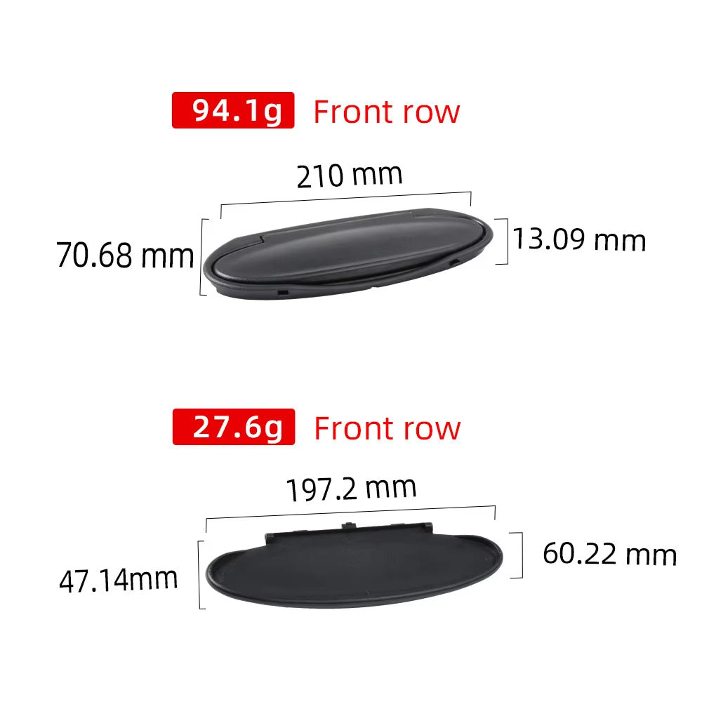 Black Interior Sun Visor Makeup Mirror Replacement For Porsche 911 996 997 986 987 Car Mirror Accessory 99773103115A12