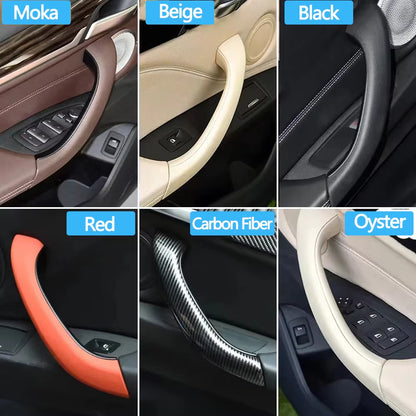 2/4PCS Interior Door Left Right Pull Handle Outer Cover Trim Replacement For BMW X1 X2 F48 F49 F39 2016-2020