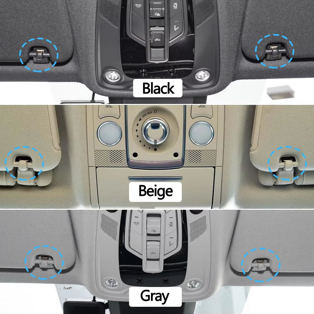 Car Sun Visor Fixing Buckle Retainer Sun Visor Support Clip Hook Bracket For Audi Q7 VW Touareg Cayenne 4L0859561,4L0859562