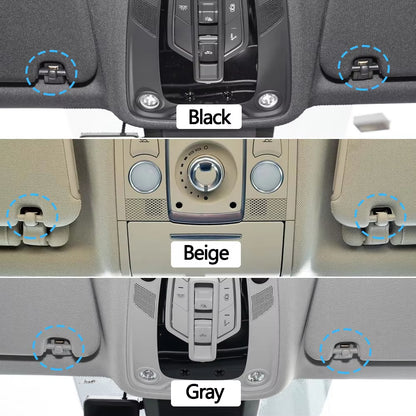 Car Sun Visor Fixing Buckle Retainer Sun Visor Support Clip Hook Bracket For Audi Q7 VW Touareg Cayenne 4L0859561,4L0859562