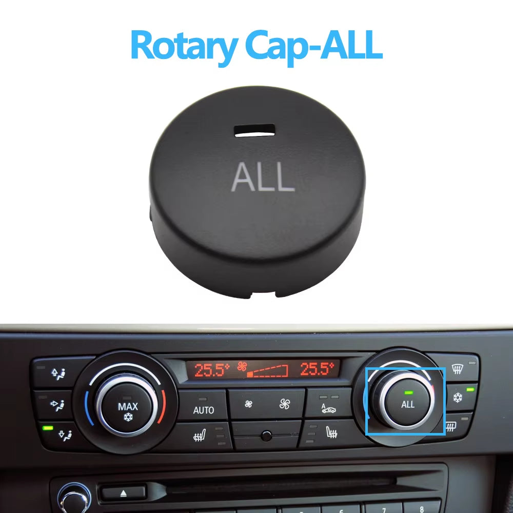Air Conditioner AC Temperature Control Button Keys Rotary Knob For BMW 1 3 Series X1 X3 E81 E82 E87 E88 E90 E91 E92 E93 E84 F25