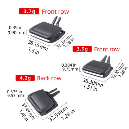 AC Air Vent Clip Repair Kit For Skoda Kodiaq 2017-2025 Front Rear Dashboard Air Vent Replacement 56G819701 56G819702 56G820951