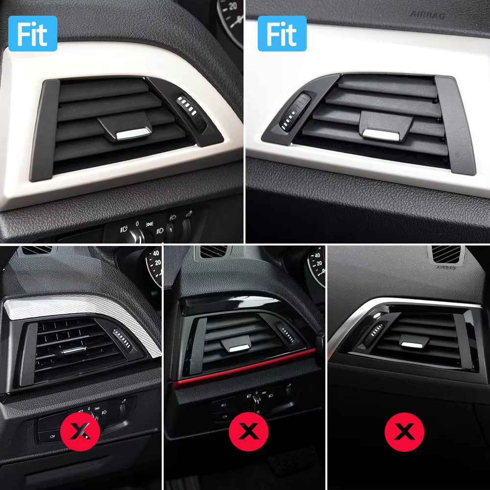 LHD Car Left Right Air Vent Grille Air Outlet Panel Trim Cover For BMW 1 2 Series F20 F21 F22 F23 2012-2019
