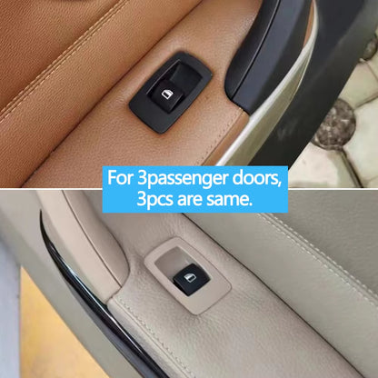 3pcs Front Rear Passenger Door Window Switch Cover Panel Replacement For BMW 3 Series E90 E91 316 318 320 325 328i 2004-2012