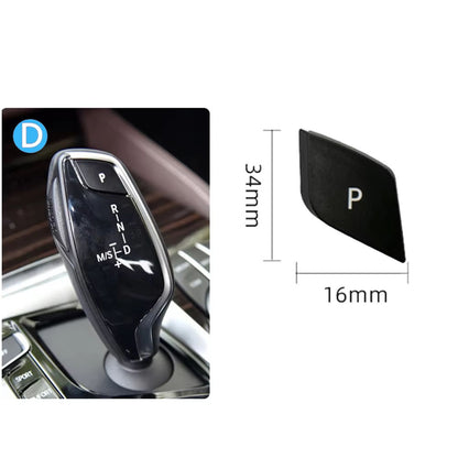 Car Gear Shift Lever Auto Parking P Button Cap Cover Replacement For For BMW 3 5 7 X3 X4 X5 X6 Series E90 F30 F10 F01 F25
