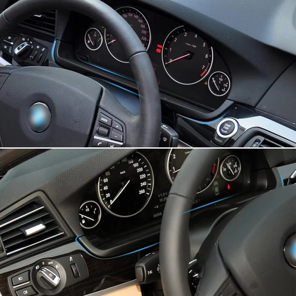 LHD RHD Dash Board Instrument Panel Cover Trim For BMW 5 Series F10 F11 520i 523i 525i 530i 535i 51459194376,51459195155