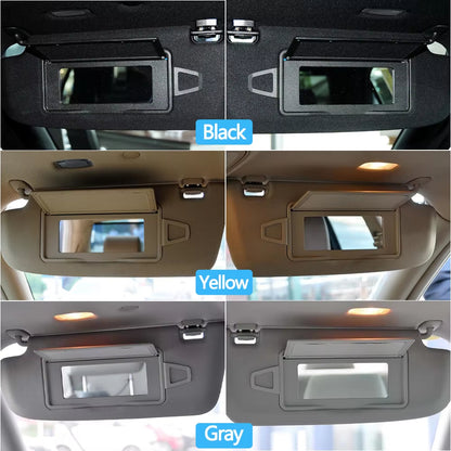 W221 W220 Car Sun Visor Car Interior Sun Shade Visor Makeup Cosmetic Mirror Cover For Benz S Class 2008-2012 CL W216 2218104117