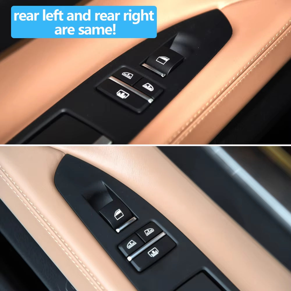 Rear Left Right Electric Power Window Lifter Switch Mirror Button For BMW 5GT 6 7 Series F07 F06 F01 F02 61319352183