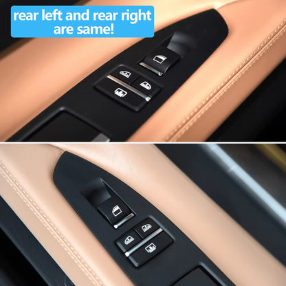 Rear Left Right Electric Power Window Lifter Switch Mirror Button For BMW 5GT 6 7 Series F07 F06 F01 F02 61319352183