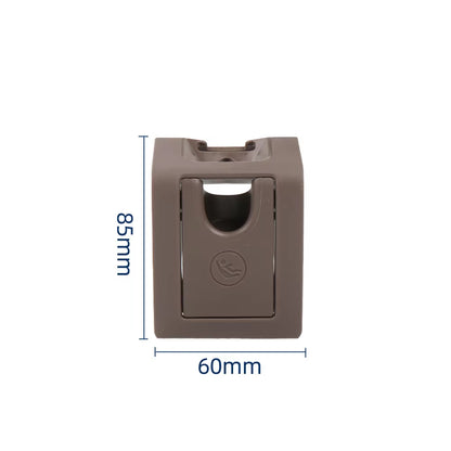 Black ISOFIX Child Seat Belt Buckle Cover For Lexus ES200 ES350 ES300H ES260 Rear Seat Safety Restraint Hook Trim Cap