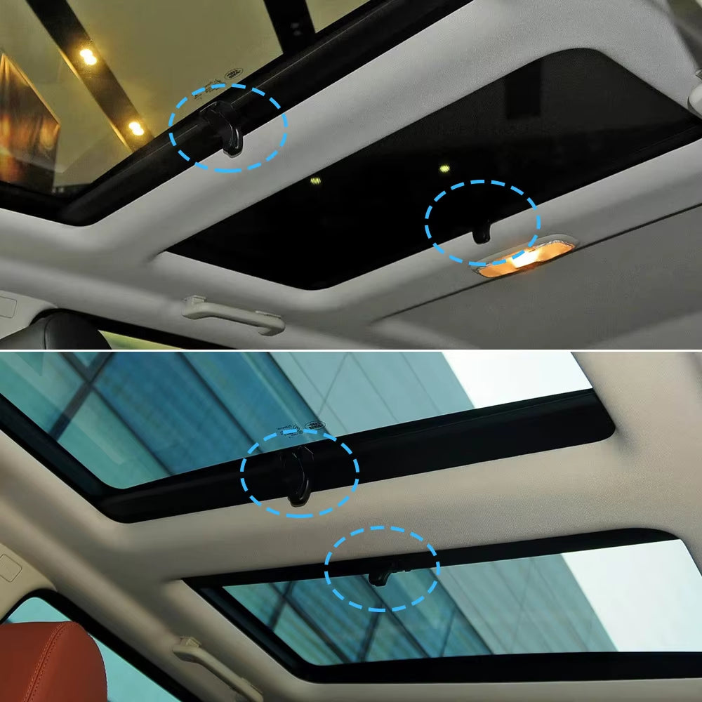 1/2PCS Car Sunroof Sun Shade Sun Visor Fixing Buckle For Land Rover Freelander 2 LR2 2007-2015 LR019776