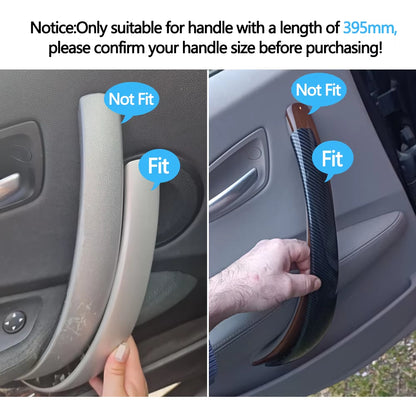 Car Interior Door Left Right Pull Handle Cover Trim For BMW 1 Series E81 E82 E87 E88 2006 2007 2008 2009 2010 2011 2012