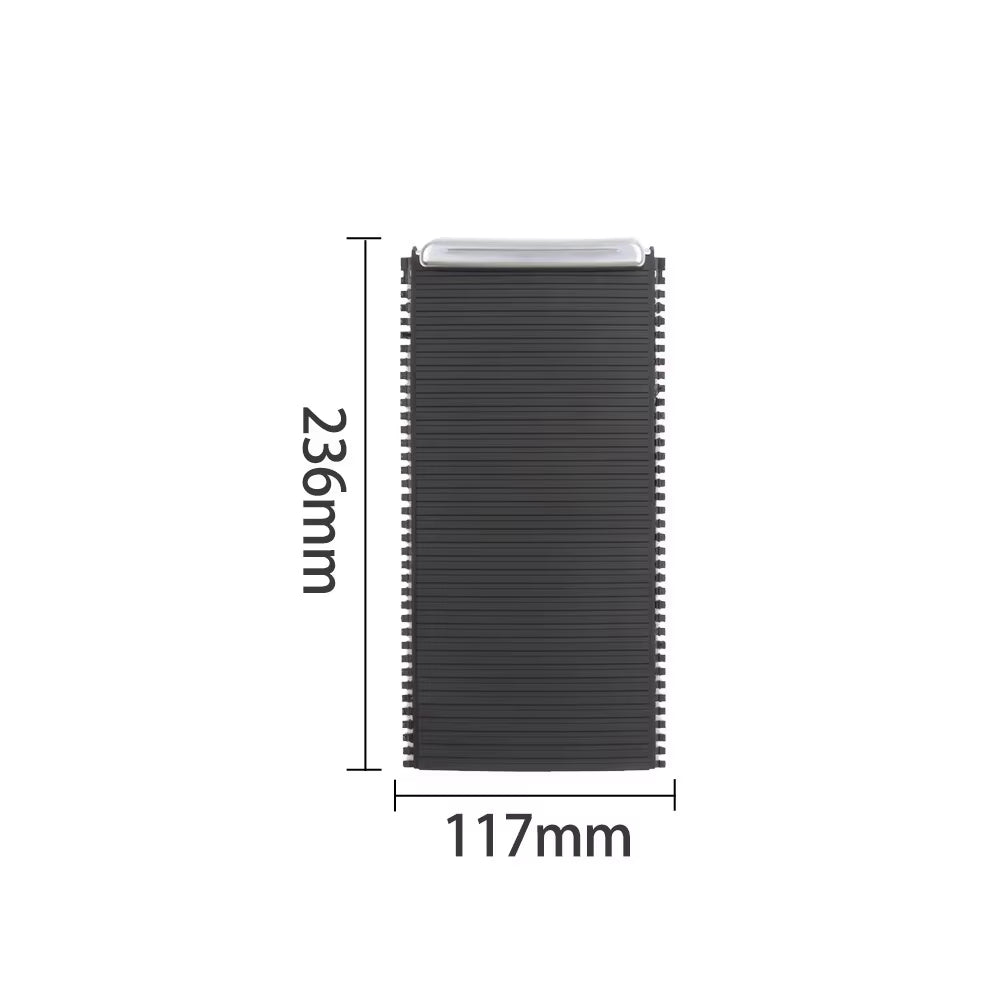 Inner Indoor Centre Console Roller Blind Cover For Volvo XC60 2009-2017 V60 S60 S60L Replace OE 39868873 39868875