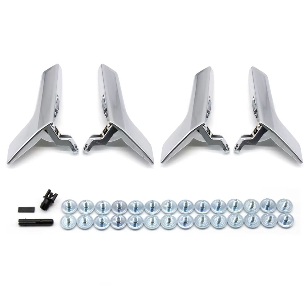 2pcs/4pcs Set Interior Chrome Opening Door Pull Handle For Mercedes Benz W204 C Class C180 C200 C300,GLK250,GLK300,GLK350
