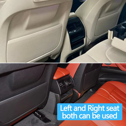 Car Left Right Seat Backrest Leather Pocket Storage For BMW X5 X6 X7 G05 G06 G07 2019 2020 2021 2022 2023