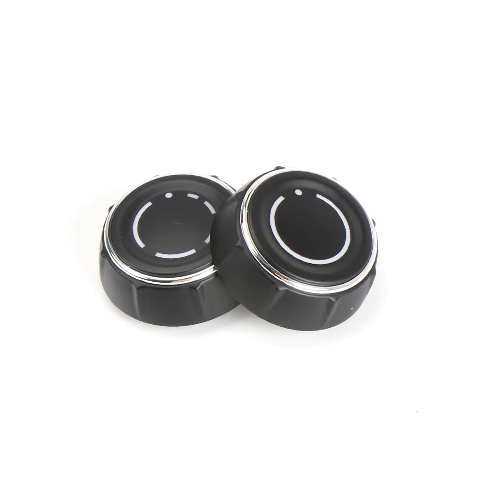 Audio Volume Radio Knob Cover CD Multi-Media Control Switch Button For Porsche Cayenne 7P5 Panamera 970 Macan 95B 95B9195
