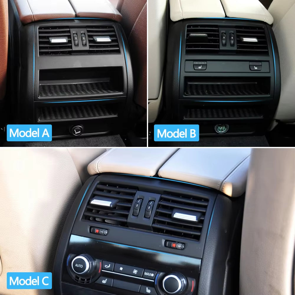 Car Dashboard Left Right Middle Rear Air Conditioning AC Vent Assembly For BMW F10 F11 64229166885,64229166883,64229166884