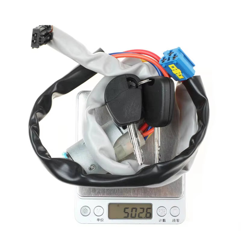 New 4162CH 4162.CH Ignition Lock Cylinder & Switch Key For Nissan For Peugeot Partner Citroen Berlingo