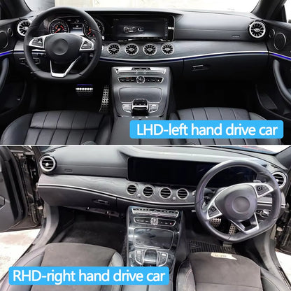 Car Multifunction Steering Wheel Left Right Volume Control Switch Button Cover For Mercedes Benz E Class W213 Sedan W238 Coupe