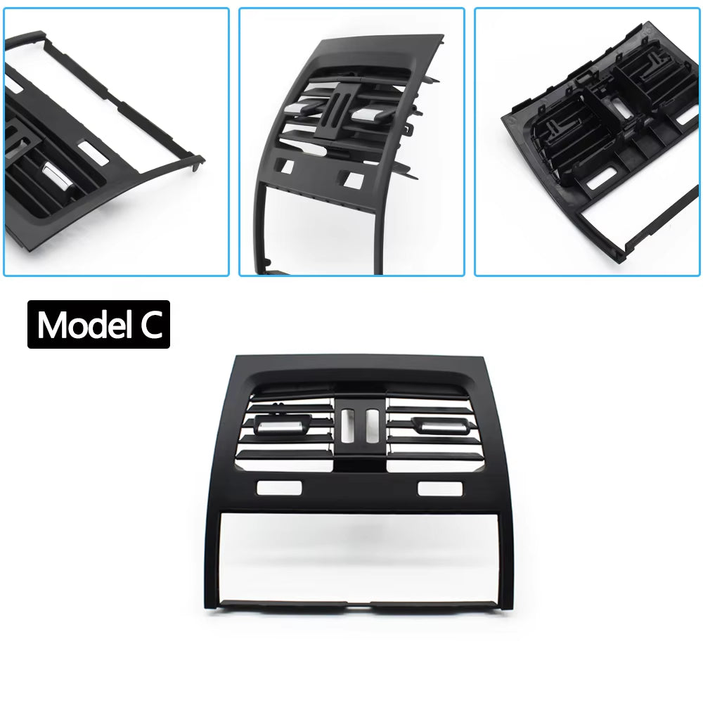 Car Rear Fresh Air Conditioning AC Vent Grille Outlet Panel For BMW 5 Series GT F07 528i 535i 550i 2010-2017
