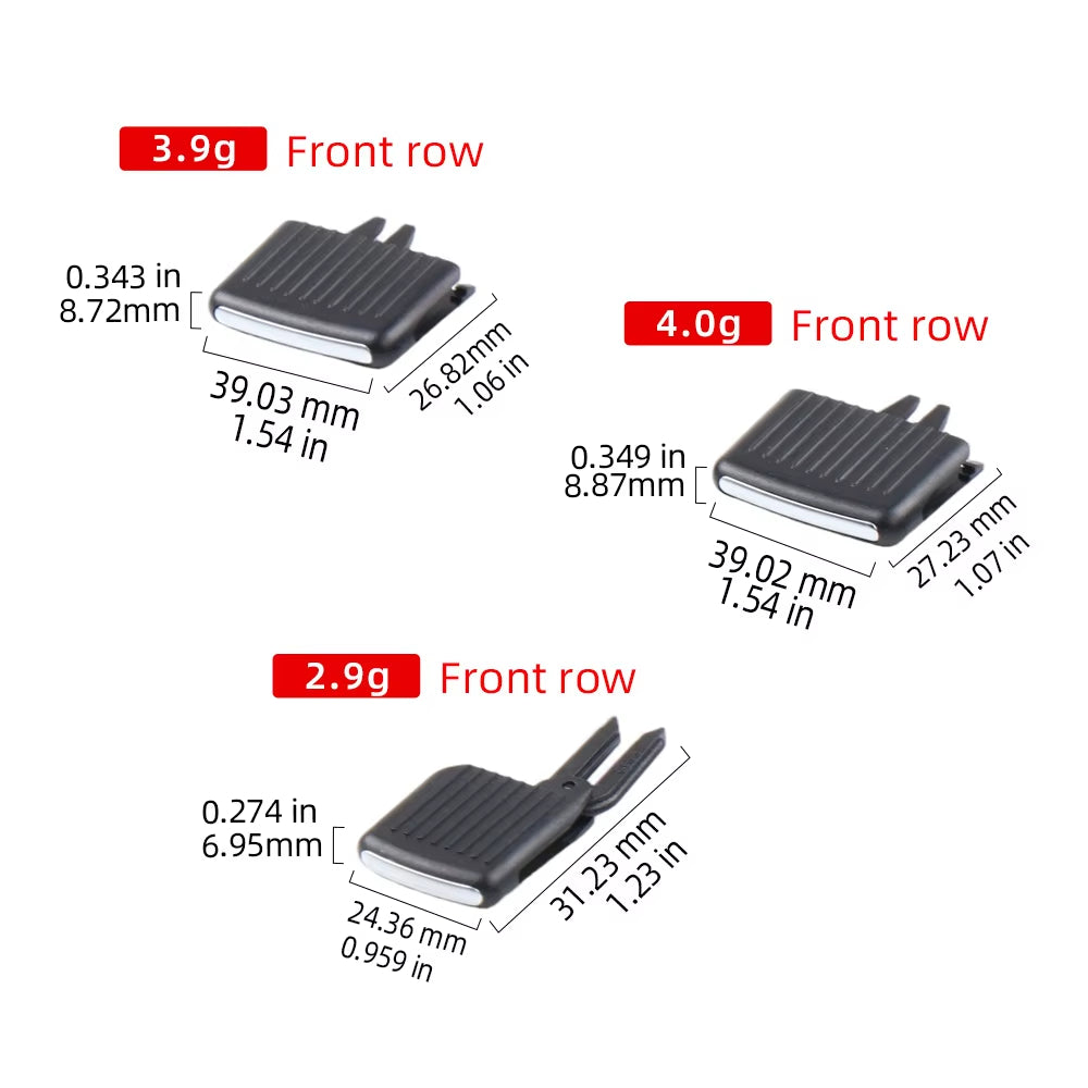 AC Air Vent Tab Clip Repair Kit For VW Golf 6 MK6 2009-2014 Front Rear Center Left Right Middle 5KD819703 5KD819728 5KD819704