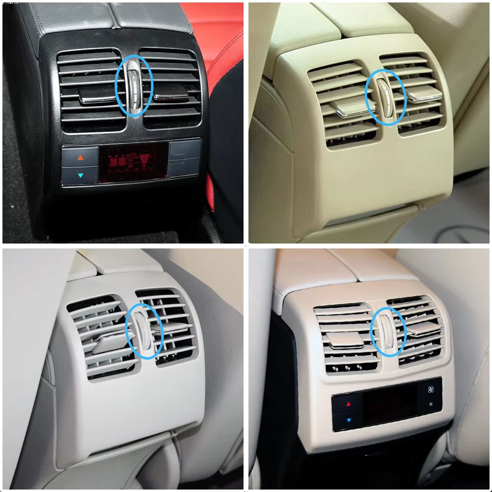 Car Rear Air Conditioning Air Vent Base Roller AC Vent Rolling Wheel For Mercedes BENZ C E GLK Class W204 W212 W207 X204