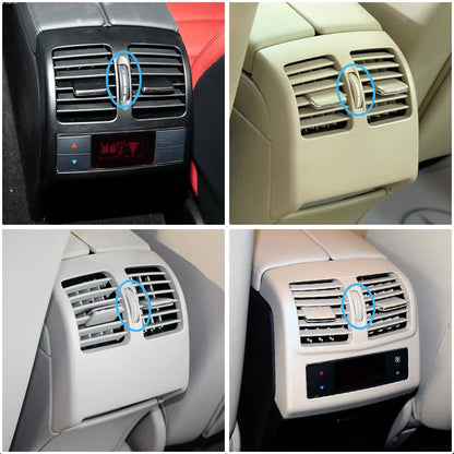 Car Rear Air Conditioning Air Vent Base Roller AC Vent Rolling Wheel For Mercedes BENZ C E GLK Class W204 W212 W207 X204