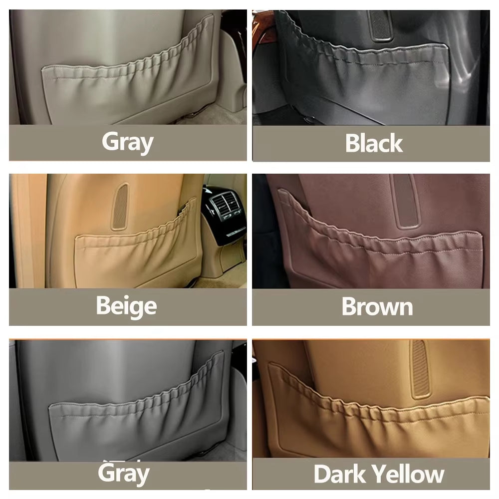 Car Left Right Leather Seat Backrest Pocket Storage For Mercedes BENZ S CL Class W221 W216 S300 S350 S400 S500 CL600 2219101339