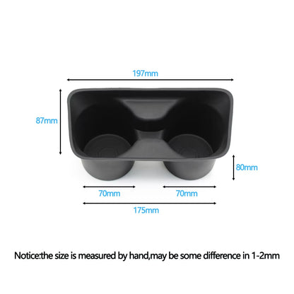 Car Center Console Water Drink Cup Holder Insert Removable Cover For BMW 3 4 Series F30 F31 F34 F35 F32 F33 F36 F82 51169218925