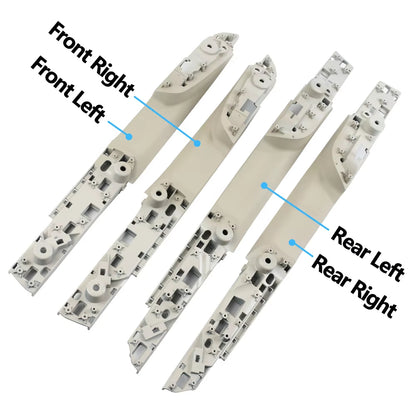 LHD RHD Interior Door Pull Handle Assembly Set For BMW 7 Series F01 F02 730 735 740 745 750 760 2009-2017