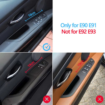 LHD Left Driver Side Interior Door Armrest Window Switch Cover Panel Replacement For BMW 3 Series E90 E91 316 318 320 325 328i