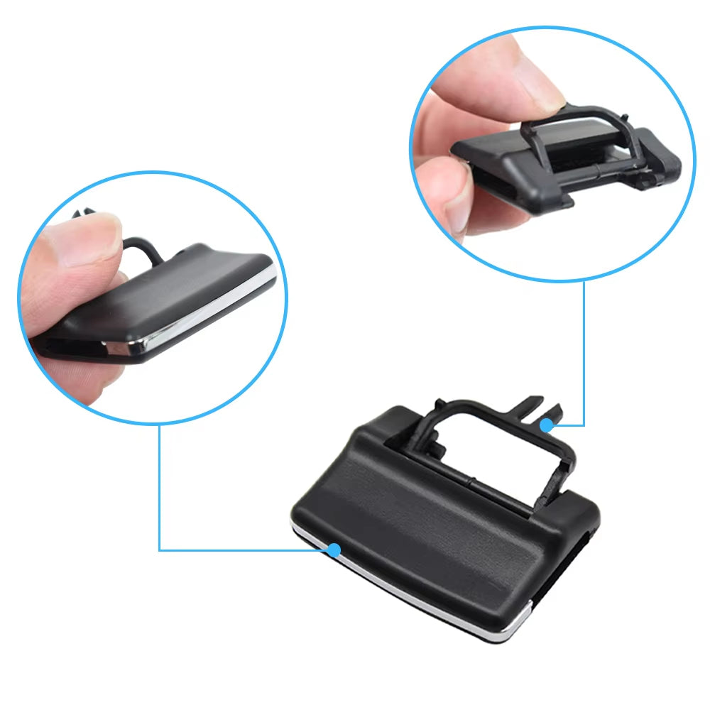 Car Front Air Conditioning AC Vent Outlet Tab Clip Repair Kit For Mercedes Benz W164 ML GL 300 350 450 500 2007-2011