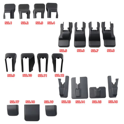 Car Front Row Seat Track Cover Cap For Toyota Highlander XU70 2015-2021 Seat Rail Protection Trim Auto Interior Accessories