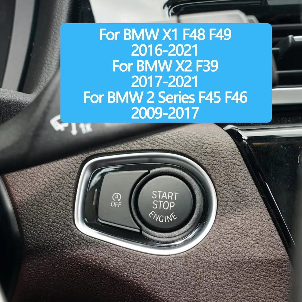 LHD RHD Car Engine Ignition Start Stop Switch OFF Button Replacement For BMW X1 X2 2 Series F48 F89 F39 F45 F46