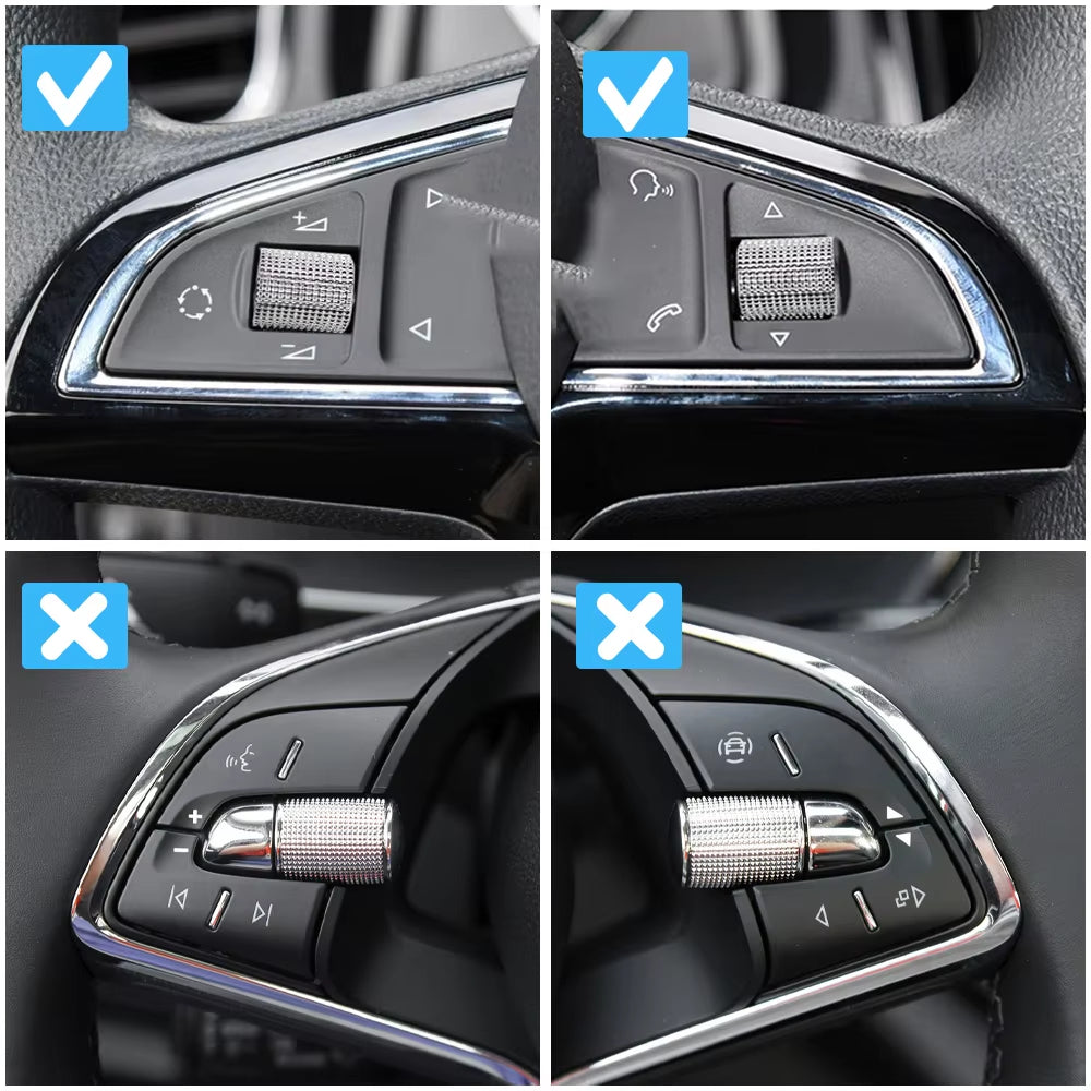 Car Steering Wheel Switch Button Volume Adjustment Roller For Skoda Octavia Superb III A7 Karoq Kodiaq Fabia Rapid Scala Citigo