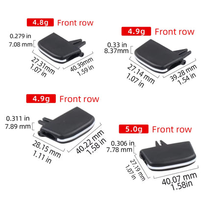 AC Air Vent Repair Kit Clip Tab For Volvo S60 2011-2019 V60 2011-2017 V40 2013-2019 Front Rear Center Left Right 31393994 313939