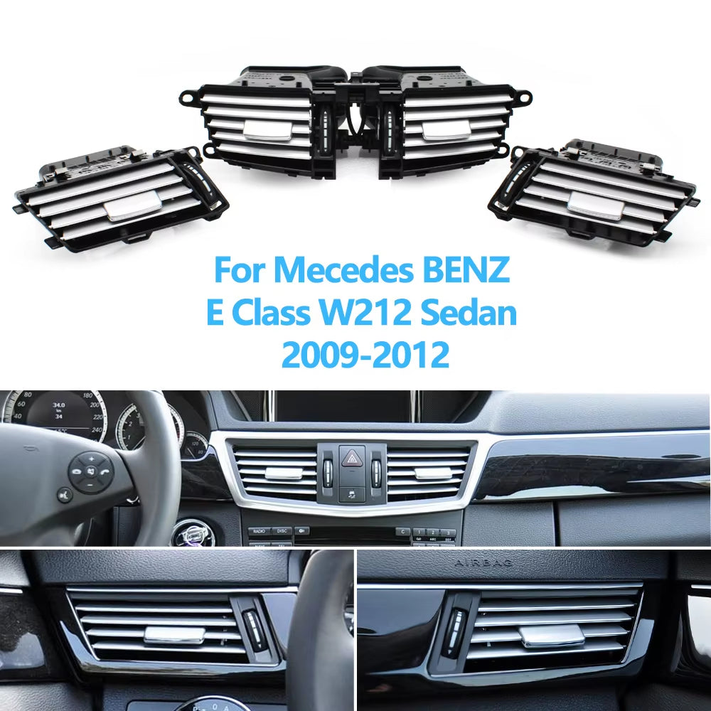 Car Front Dash Central Left Right AC Air Vent Assembly For Mercedes Benz Sedan W212 2009 2010 2011 2012 2128300154,2128302554