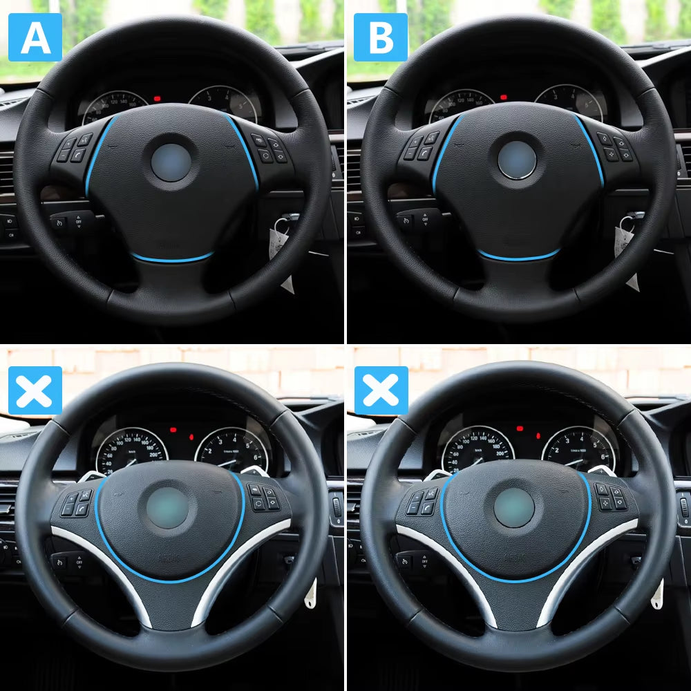 Car Steering Wheel Button Control Switch Cover Replacement For BMW 3 Series X1 E90 E91 E92 E93 E84 61316959893 61316959894