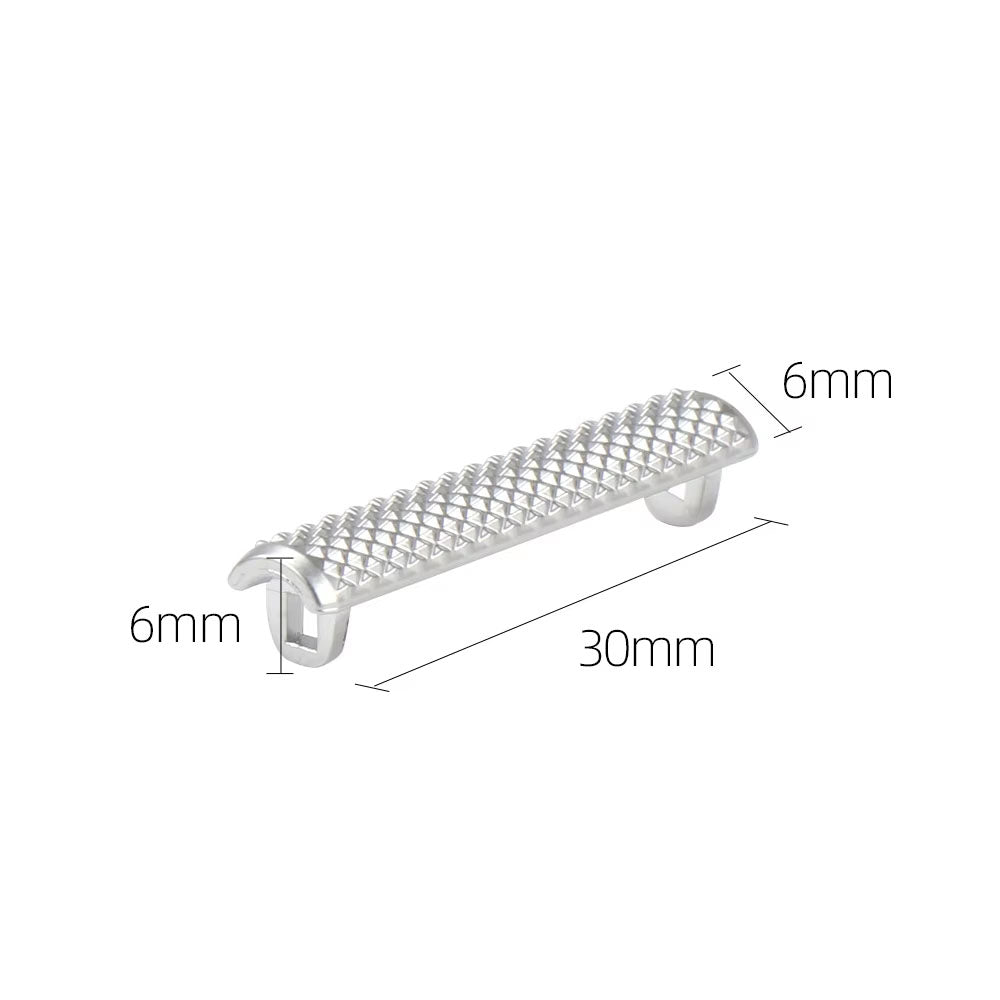 Chrome plate Air Conditioning Vent Toggle Piece Outlet Card Pad Clip Wind Direction Adjustment Plectrum For Porsche Cayenne