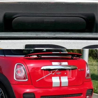 Car Rear Bumper Trunk Door Tailgate Handle Switch Rubber Cover For BMW MINI Hatchback Convertible Coupe R53 R56 R57 R58 R59