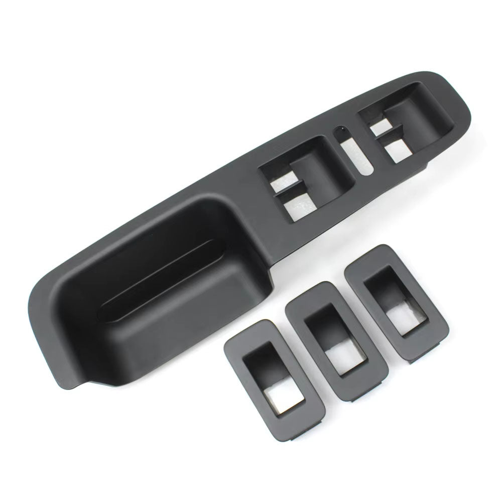 4PCS Set Car Front Rear Left Right Door Window Switch Cover Panel Trim Replacement For VW Volkswagen Touareg 2003-2010