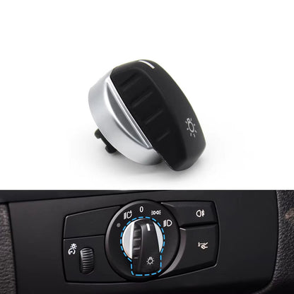 E60 Car Headlamp Head Light Rotary Switch Knob Button For BMW 5 Series 2007 2008 2009 2010