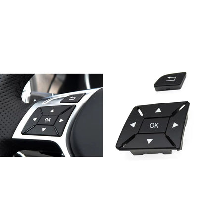 W204 Car Steering Wheel Switch Multi-functional Button For Mercedes BENZ C E A GLK Class X204 W212 W156 W246 W207 W117 W218