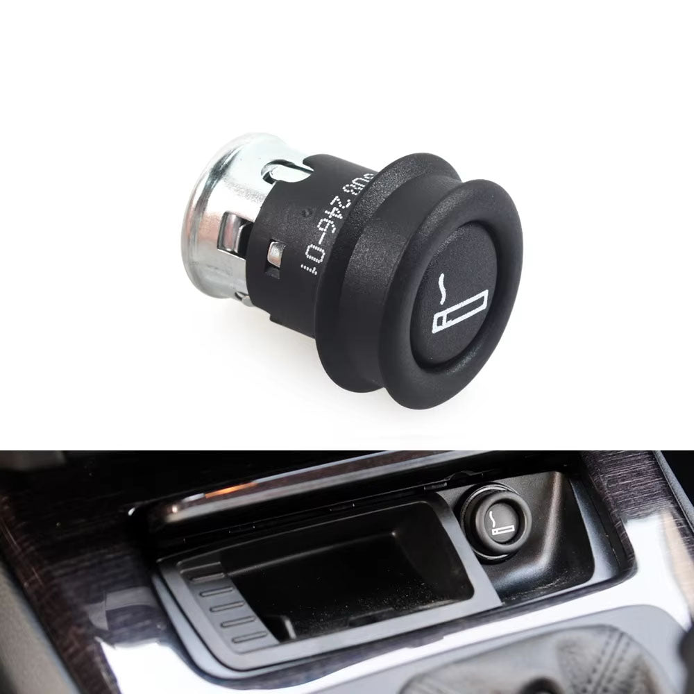 Car Front Console Drink Cup Holder Plug Cigarette Lighter Socket With Wires For BMW 3 Series E90 E91 E92 E93 61349221620