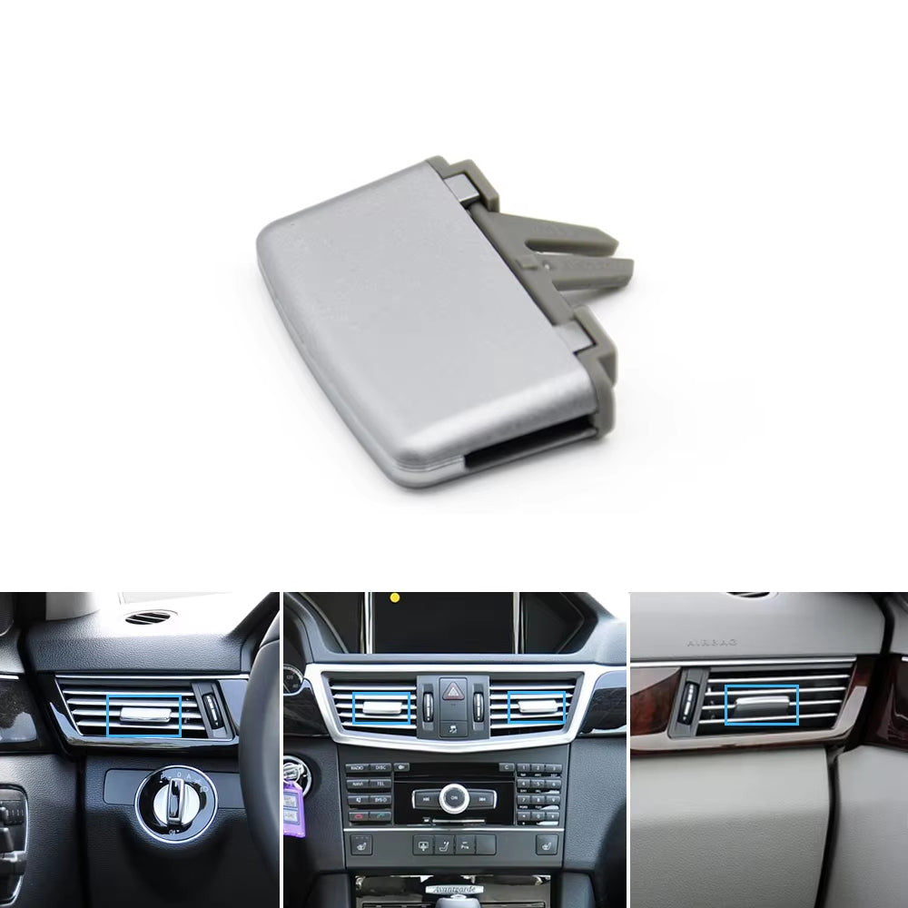 Car Front Dashboard Left Right Central Heater Air Vent Grille Repair Kit For Mercedes Benz Sedan W212 2009 2010 2011 2012 2013