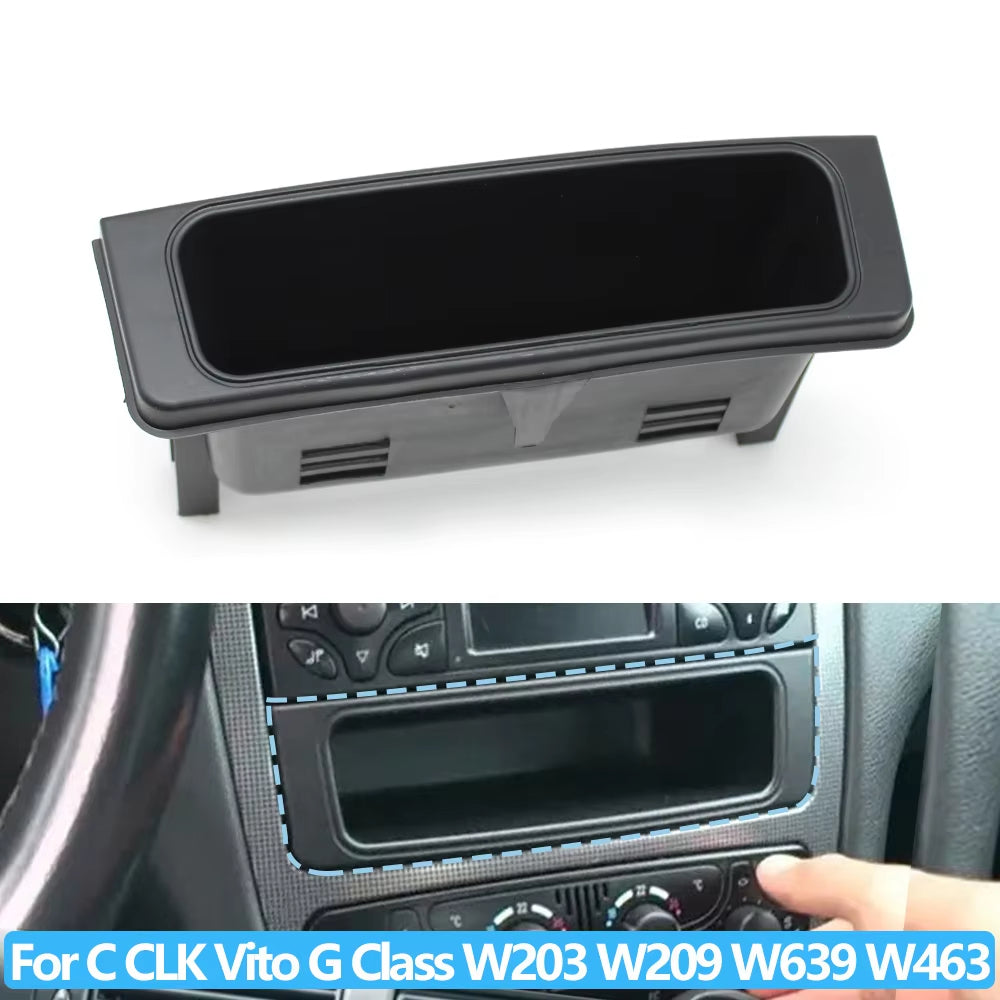 Car Central Console Storage Box Organizer Rest Tray Holder For Mercedes Benz C CLK Vito G Class W203 W209 W639 W463 2036830291