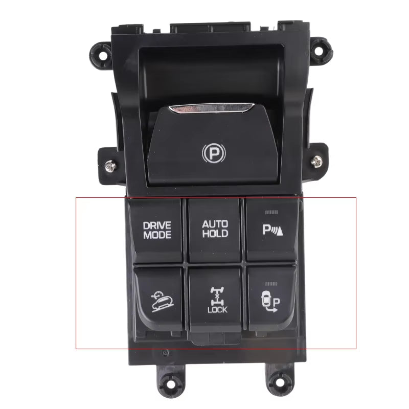 93300D30304X Electronic Hand Brake Switch Complete Flow Console Switch for Hyundai Tucson 2016-2020 93300-D30304X 93300D3030