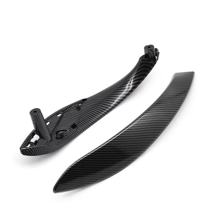 Carbon Fiber Interior Door Inside Pull Handle Trim Cover For BMW 3 4 Series M3 M4 F30 F34 F36 F32 F33 F80 F82 F83